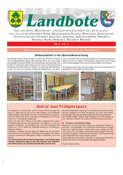 Der Landbote zum Download