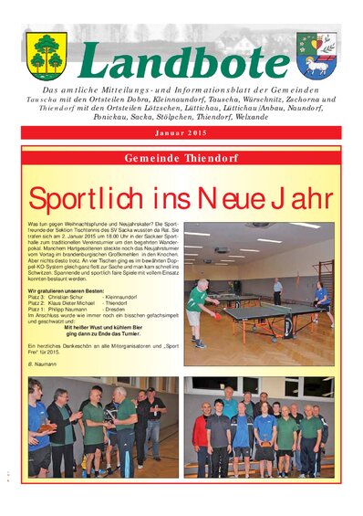 Der Landbote zum Download
