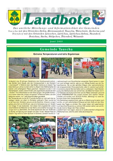 Der Landbote zum Download
