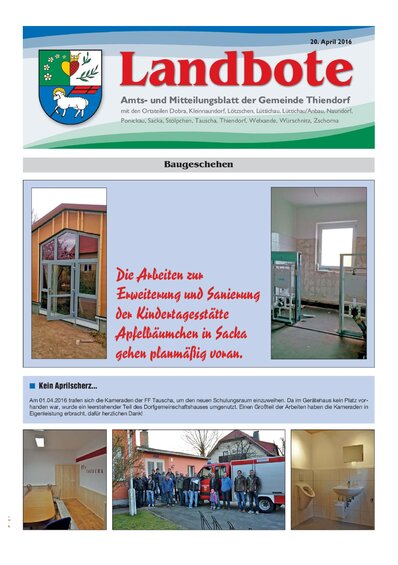 Der Landbote April 2016
