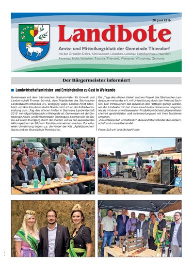 Der Landbote Juni 2016
