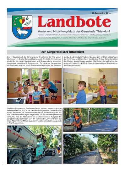 Der Landbote September 2016