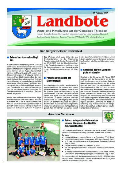 Der Landbote Februar 2017