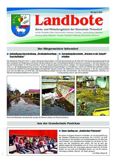 Der Landbote April 2017