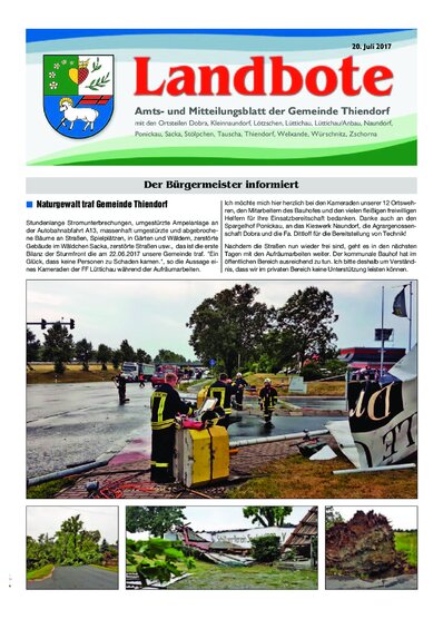 Der Landbote Juli 2017