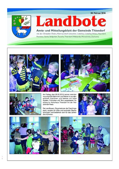Der Landbote Februar 2018