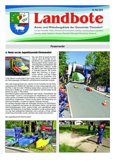 Der Landbote Mai 2018