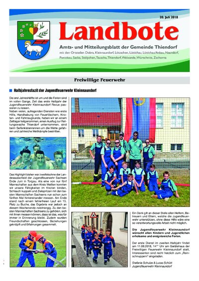 Der Landbote Juli 2018