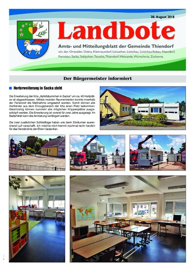Der Landbote August 2018