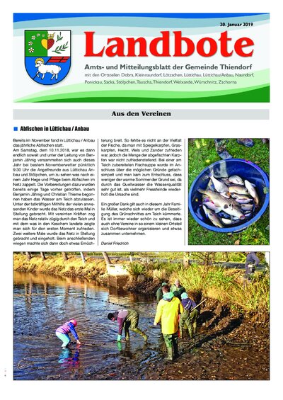 Der Landbote Januar 2019