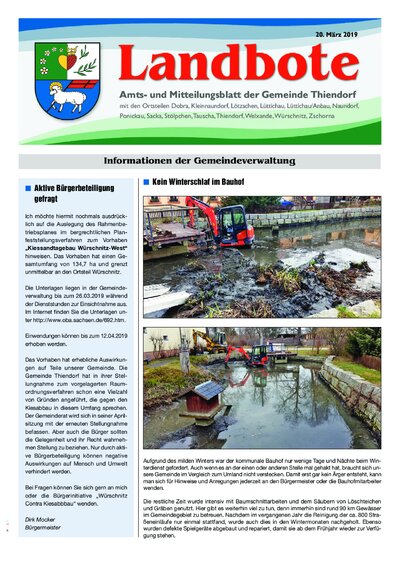Der Landbote März 2019