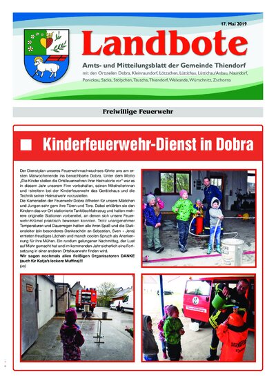 Der Landbote Mai 2019