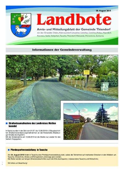 Der Landbote August 2019