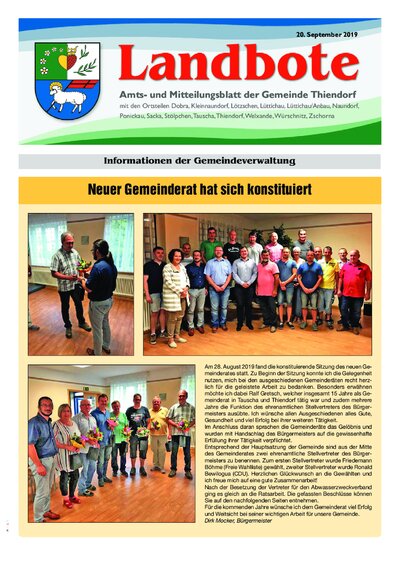 Der Landbote September 2019