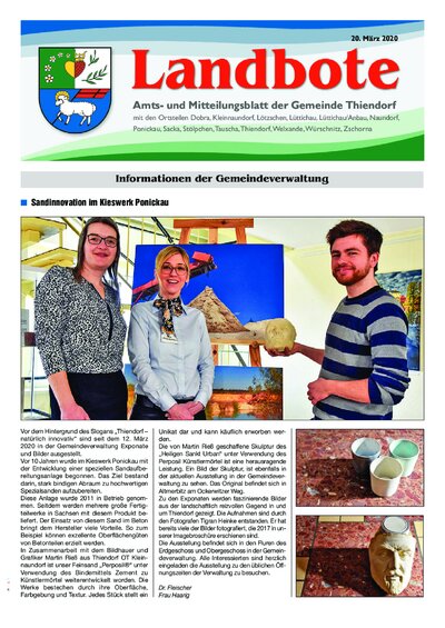Der Landbote März 2020