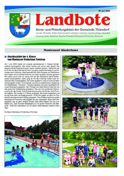 Der Landbote Juli 2020