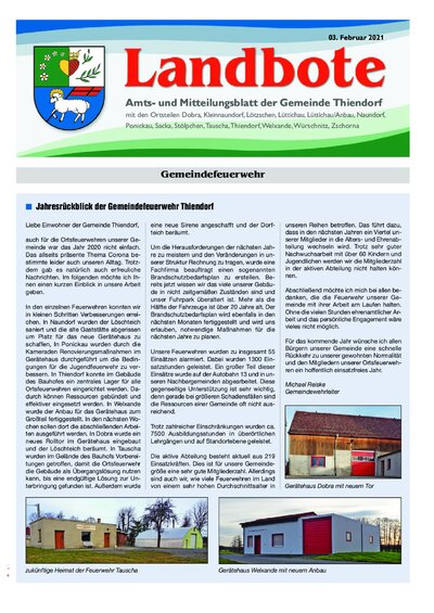 Der Landbote Februar 2021