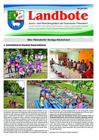 Der Landbote Juli 2021