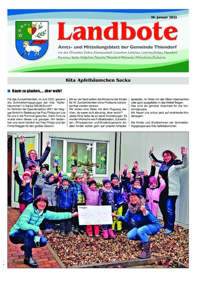 Der Landbote Januar 2022