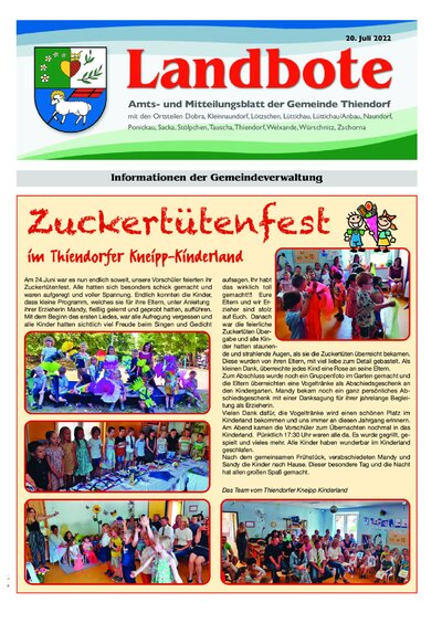 Der Landbote Juli 2022