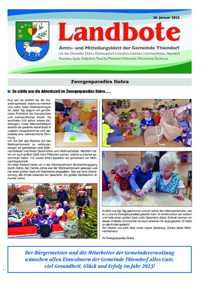 Der Landbote Januar 2023