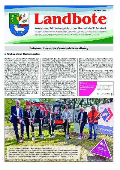 Der Landbote Mai 2023