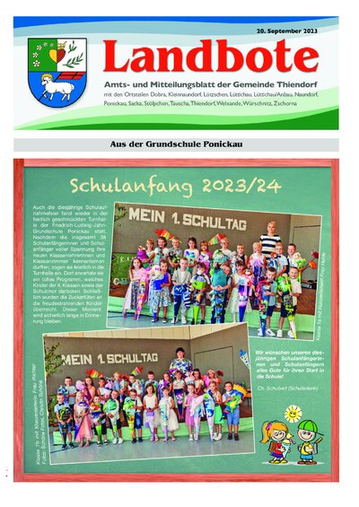 Der Landbote September 2023