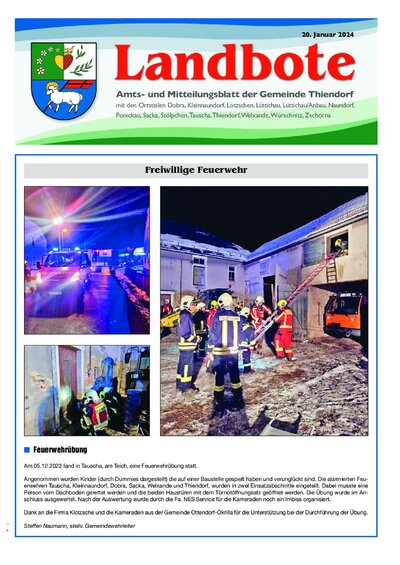Der Landbote Januar 2024