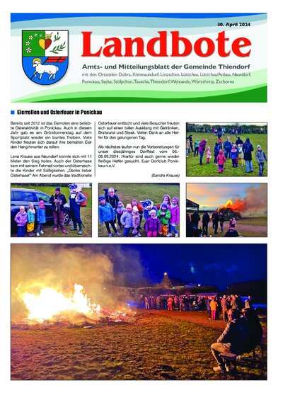 Der Landbote April 2024