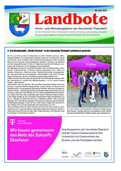 Der Landbote Juli 2024