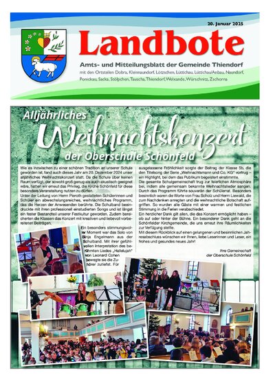 Der Landbote Januar 2025