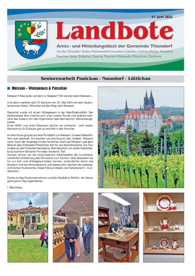Der Landbote Juni 2025