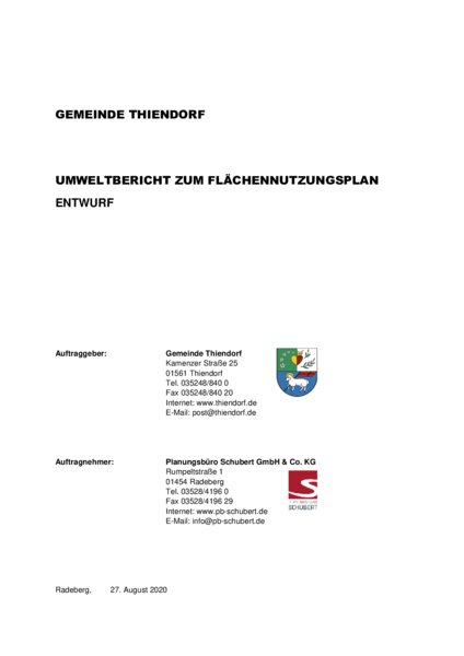 Umweltbericht